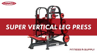 PANATTA  EP06 SUPER VERTICAL LEG PRESS  REVIEW BY FITNESS AND SUPPLY [upl. by Ikim561]