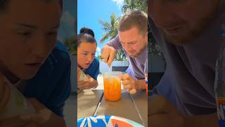 They made FANTA TRANSPARENT with a PAPER TOWEL🥛🧻😱 shorts khamitovymartaandrustam [upl. by Mattson]