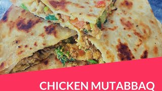 Eid ul adha Special chicken mutabbaq by cooking flix n mix eid special recipe [upl. by Ifen]