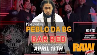 Bar Red Open Mic 🎤 10 Peblo Da BGOaksWayRecordingsLLC [upl. by Alimac]