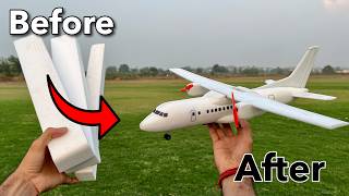 Make A Rc Plane AN140 Out of Thermocol rcplane diyprojects airplane [upl. by Dolph289]