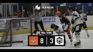 Hexagon Telford Tigers vs Hull Seahawks [upl. by Karlotte]