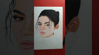 Kylie Jenner 😍 Realistic hair shorts youtubeshorts art viral [upl. by Geirk]