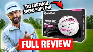 Taylormade SpeedSoft Ink Golf Balls FULL REVIEW [upl. by Lleral685]