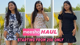 Trending BODYCON Dresses From Meesho TryOn Meesho Haul PoorQuality [upl. by Kathie532]