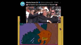 Los Simpsons predicen el atentado a Donald Trump en Pensilvania trump pensilvania [upl. by Frangos]