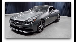 2020 MercedesBenz SLC 300 Roadster  Selenite Grey Metallic 2020 SLC  M18048 [upl. by Ellenhoj]