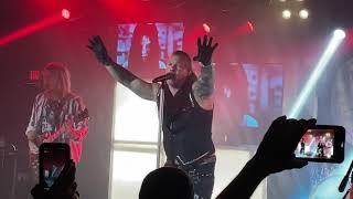 Purifier by Fozzy Live in Charlotte 10321 NEW SONG [upl. by Eneryt]