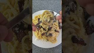 Pasta a la carbonara con Guanciale de Cerdo cenasrápidas [upl. by Seto115]