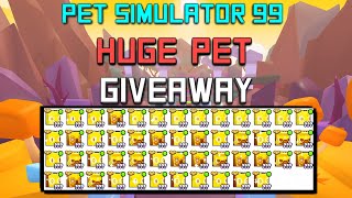 🔴 ROBLOX LIVE  PET SIMULATOR 99  FREE HUGES [upl. by Ijies535]