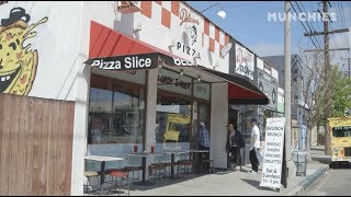 Viceland  Munchies The Pizza Show visits Delicious Pizza West Adams [upl. by Lupee812]