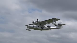 Shuttleworth Festival of Flight 2024 Consolidated PBY5a Catalina [upl. by Joshi]