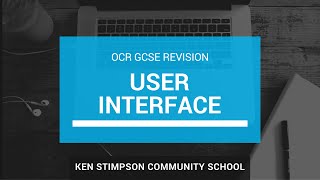 OCR GCSE Computing  USER INTERFACE  Revision Video [upl. by Uhthna460]