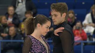 Evelyn Walsh amp Trennt Michaud  2019 Finlandia Trophy SP [upl. by Adriel]