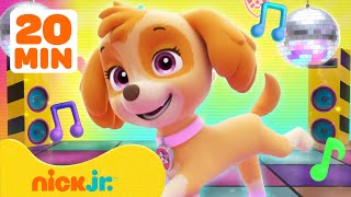 PAW Patrol Skyes Music Party 2 🐾💃 20 Minutes  Nick Jr Music [upl. by Neo]