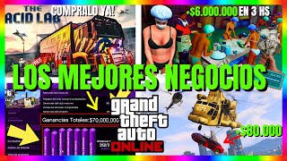 LOS MEJORES Negocios en GTA5 Online 2023 ¿Cual es el mejor negocio de gta online DEBES COMPRARLOS [upl. by Randolf]