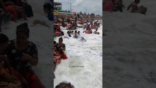 🚨 Dangerous High Waves 😱🌊 viral waves digha trending shorts [upl. by Gratiana]