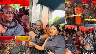 Manso Nkwantahemaa Nsutahene Juabenhene Tepa Offinsohene Storms Barima Asumadu Sakyi II funeral [upl. by Ssitnerp784]