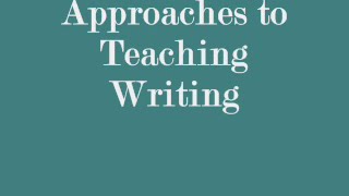 Approaches to Teaching Writing  Second language Writing  Writing [upl. by Dannica907]