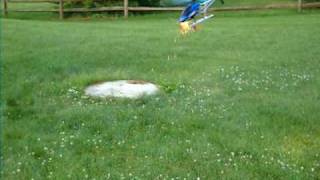 RC heli shooting roman candle [upl. by Adnavoj]