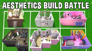 MEGA Aesthetics Bedroom BuildOff CHALLENGE [upl. by Oberheim767]