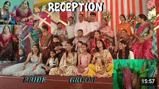 Reception  marriage life  wedding pahadibandha07 [upl. by Aracal936]