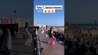 TYLA 💦 Bacardi dance moves🔥 tyla concert africandance afrobeatsfestival [upl. by Doy]