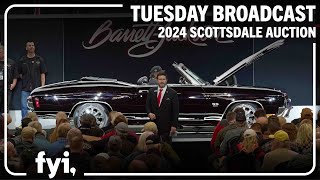 2024 SCOTTSDALE TUESDAY BROADCAST  Tuesday January 23  BARRETTJACKSON 2024 AUCTION [upl. by Lotsyrk]