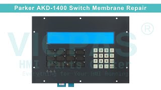 AKD1400 Parker Terminal Keypad Replacement [upl. by Upali]