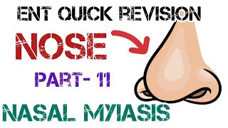 Understanding Nasal Myiasis Maggots in the Nose Explained  Dr Deen [upl. by Noakes870]