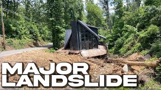 GATLINBURG TN MAJOR LANDSLIDE From Recent Storms [upl. by Acinom]