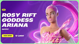 Fortnite NEW Ariana Grande Bundle TONIGHT [upl. by Inman]