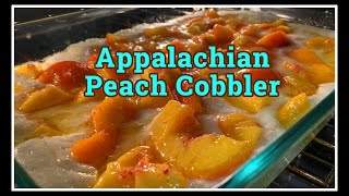 🍑 Appalachian Peach Cobbler from Scratch 🍑 [upl. by Brian]