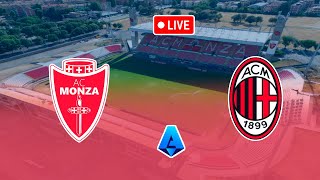 LIVE 🔴 MONZA vs MILAN  Serie A 20242025  Full Match  FL 2025 Gameplay [upl. by Aihselef28]