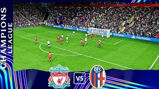 Liverpool vs Bologna  UEFA Champions League CLASH  FC 25 [upl. by Zeeba]