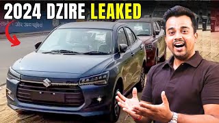 2024 MARUTI SUZUKI DZIRE Facelift LEAKED Ahead of Launch [upl. by Vookles102]