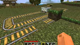 Minecraft Minecart Booster mit Speicherzelle [upl. by Buderus446]