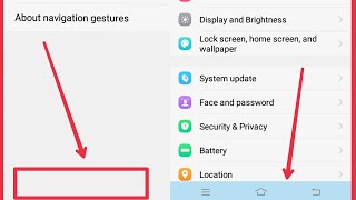 Vivo  System Navigation Settings  Navigation Keys To Navigation Gestures Enable in Y91i [upl. by Michella809]