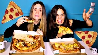 PIZZA CHALLENGE 🍕 Seniora Elis [upl. by Htebarual]