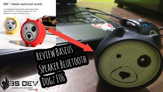 Review Speaker Mini Cute Baseus Dogz E06 [upl. by Asfah]