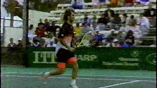 Connors vs Agassi Stakes Match 1989 [upl. by Roselia]