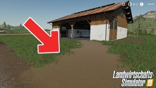 LS19 Wie baue ich einen Weg  Umgebung planieren und Weg bauen Tutorial [upl. by Alahs672]