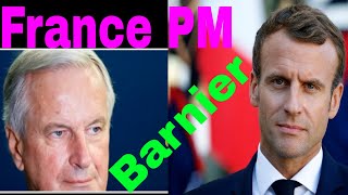 Michel Barnier named as new French PM [upl. by Ardna]