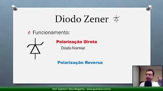 Introdução ao Diodo Zener 01 [upl. by Litha341]