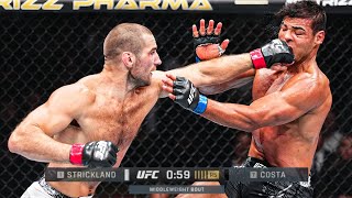 Sean Strickland vs Paulo Costa  FULL FIGHT RECAP [upl. by Purdy]