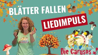 Carusos Liedimpuls quotBlätter fallenquot mit Susette Preißler [upl. by Loretta]