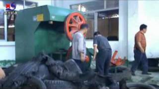 tyre recycling process [upl. by Aanas]