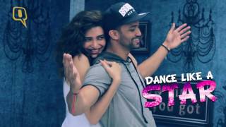 Jhalak Stars Karishma Tanna amp Rajit Teach Us Some Mean Moves [upl. by Gilroy]