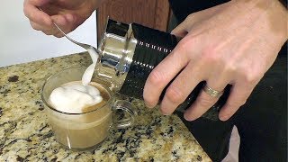 How to make FOAMY CAPPUCCINO AT HOME in 2019  Nespresso Inissia Aeroccino 3 Demo [upl. by Emili]