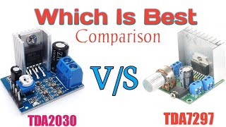 TDA2030 VS TDA729 Comparison Sound test [upl. by Jarrid]